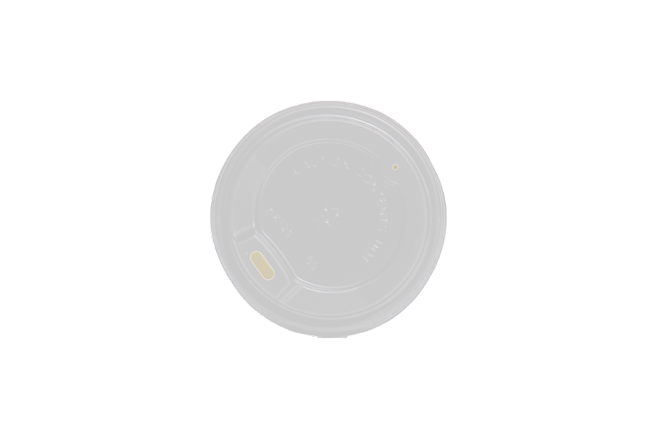 Black or White Disposable Coffee Lids 8 oz (80mm) 3.2g 1000 pieces