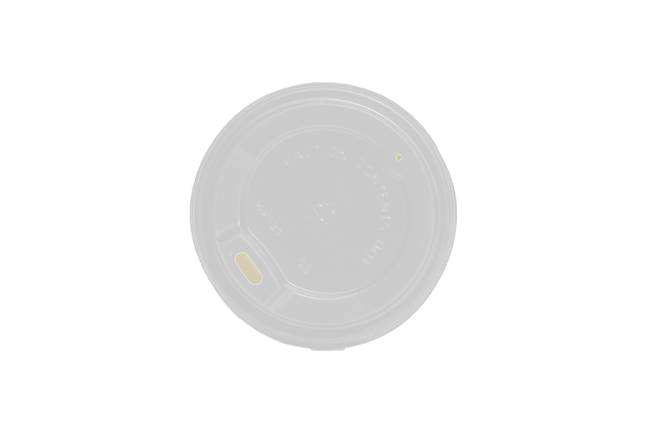 Black or White Disposable Coffee Lids 12/16 oz (90mm) 3.8g 1000 pieces