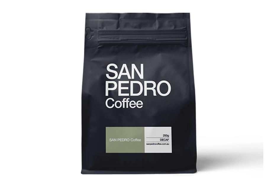 DECAFFEINATED SWISS WATER - sanpedrocoffee.com.au