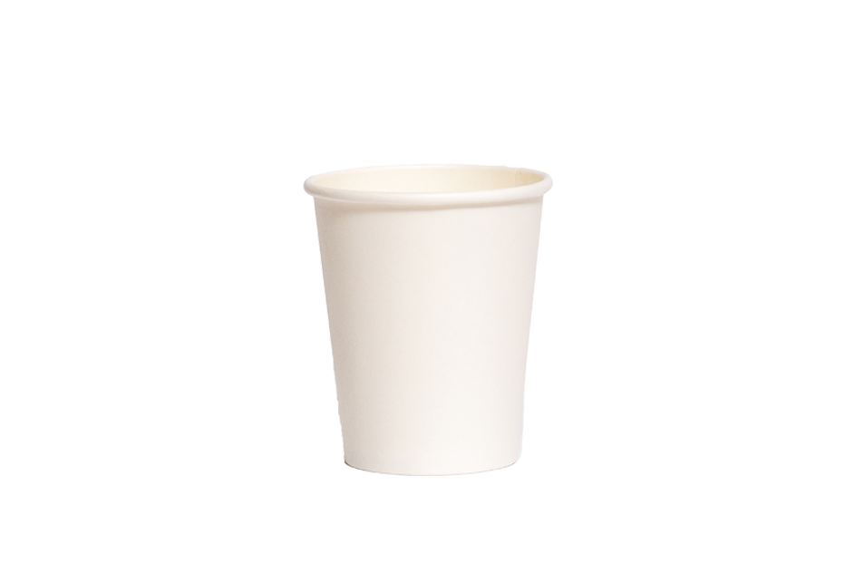 white coffee paper cup