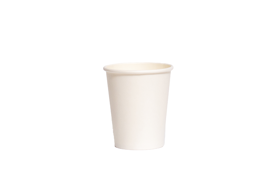 white coffee paper cup