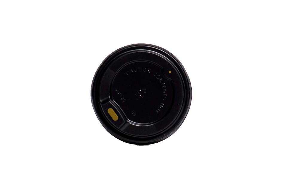 Black coffee lids for coffee cup