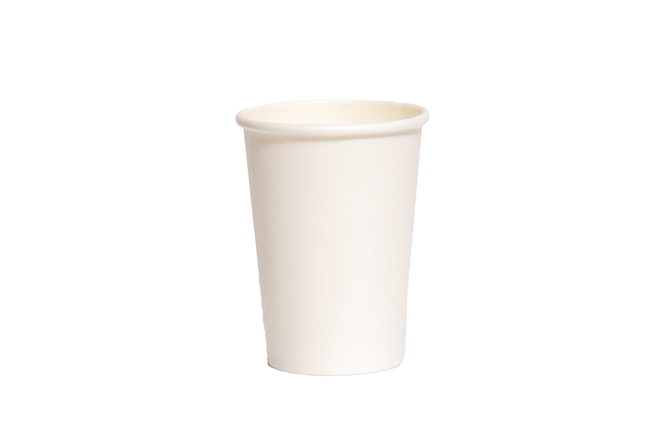 white coffee paper cup