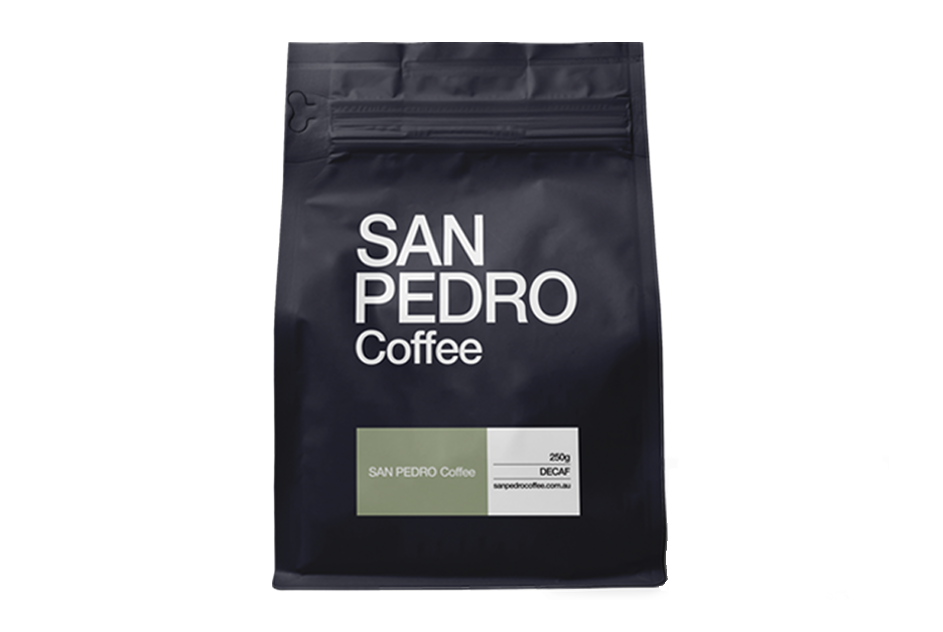 DECAFFEINATED SWISS WATER - sanpedrocoffee.com.au